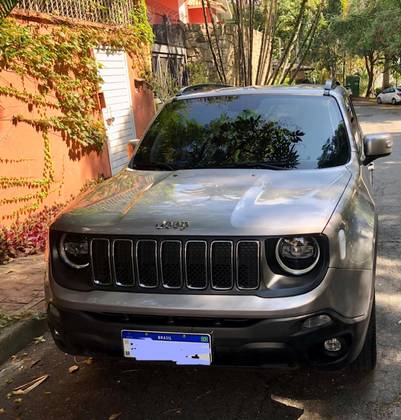 JEEP RENEGADE 1.8 16V FLEX LONGITUDE 4P AUTOMÁTICO